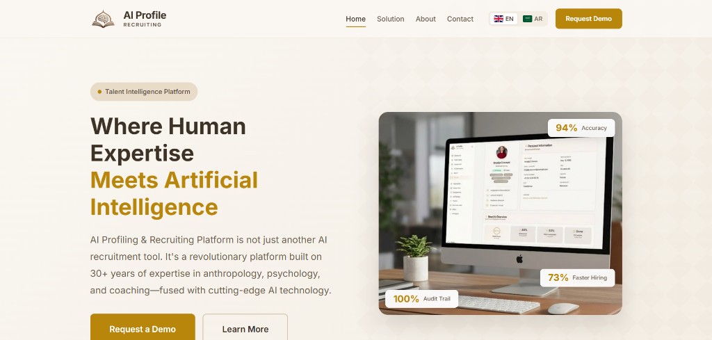 AI Profile — Professionalizing recruitment with AI